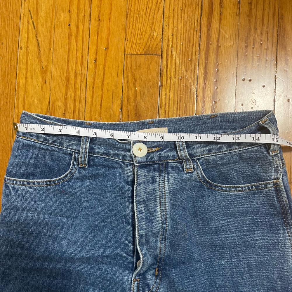 Jesse Kamm Patchfront Handy pants in Cowboy Blue - Picture 2 of 7